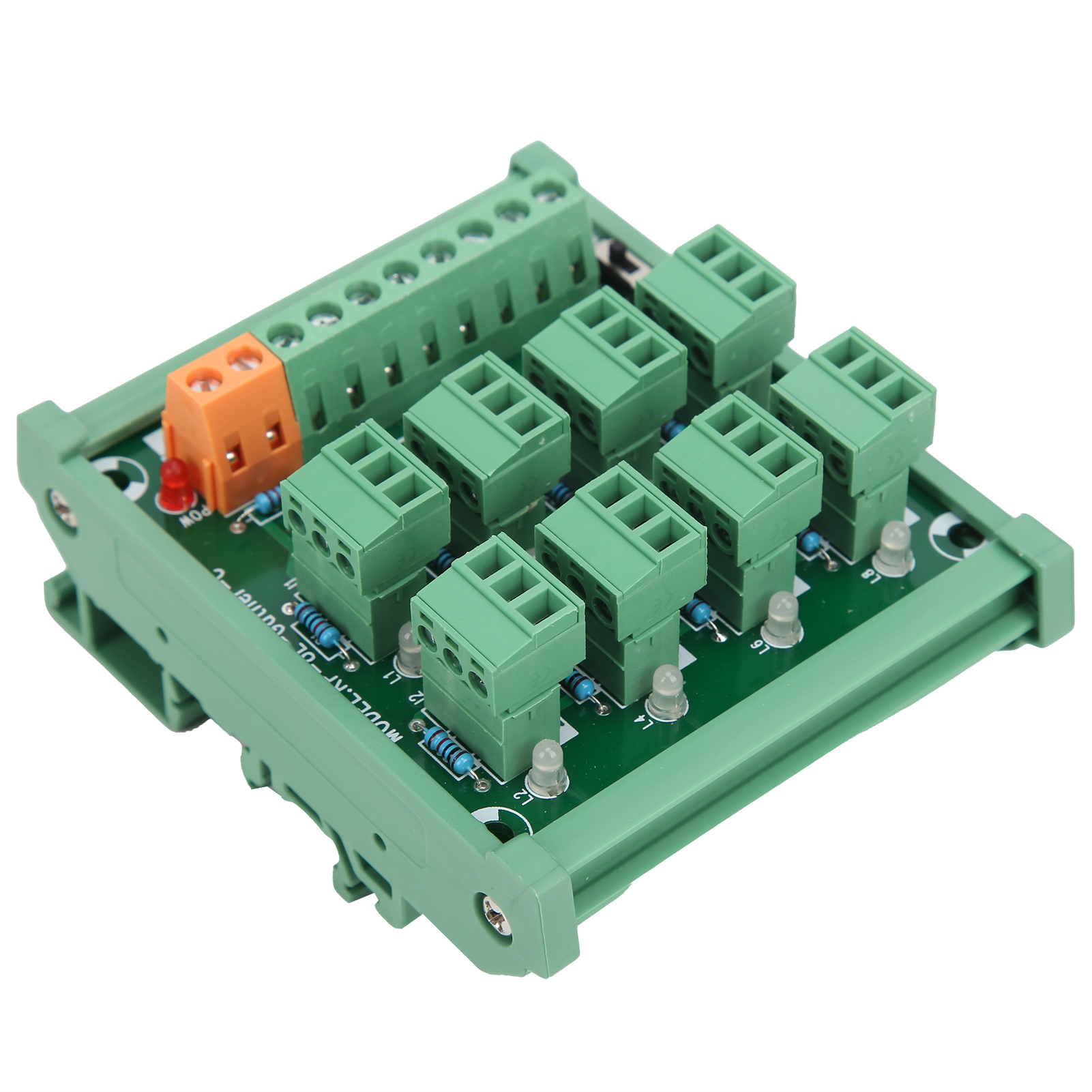 Klemmenblock 3-draht 8-kanal Datenerfassungsplatine Kp-8l-gther-c 0,5 A Für 20-26 Awg