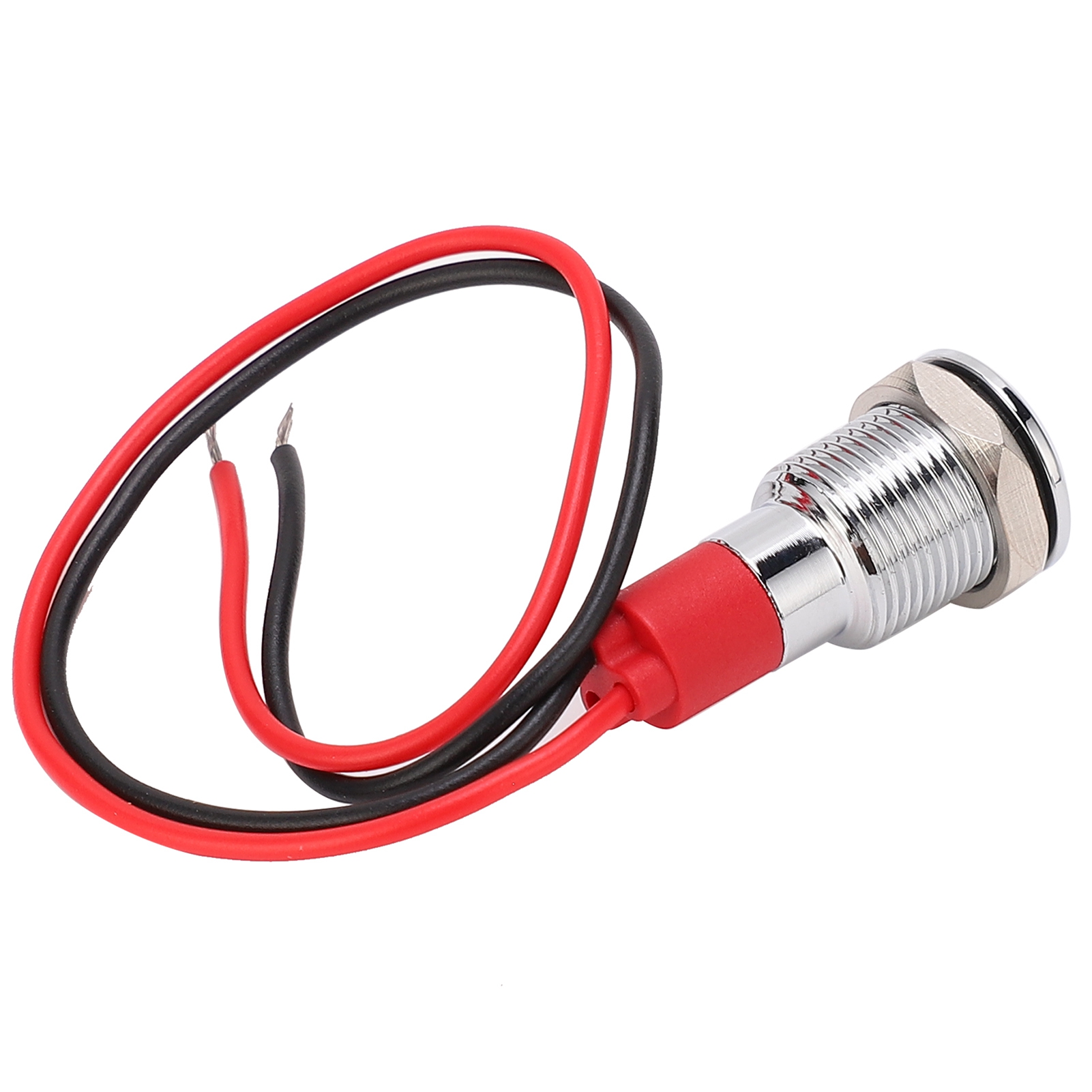 Wasserdichte Led-metall-kontrollleuchte Mit Kleinem Kabel, 10 Mm, 24 V, Für Industrielle Steuerungskomponenten