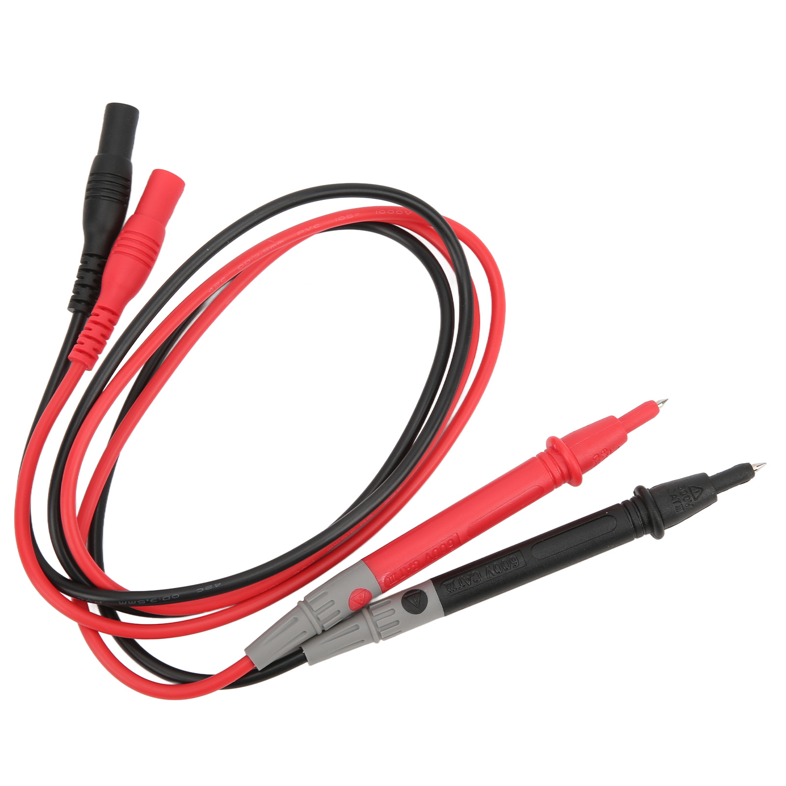 20 Stück Ua2027a 600v Multimeter-messleitungen, Universelle Stromzangen-messspitzen Für Elektrische Prüfungen