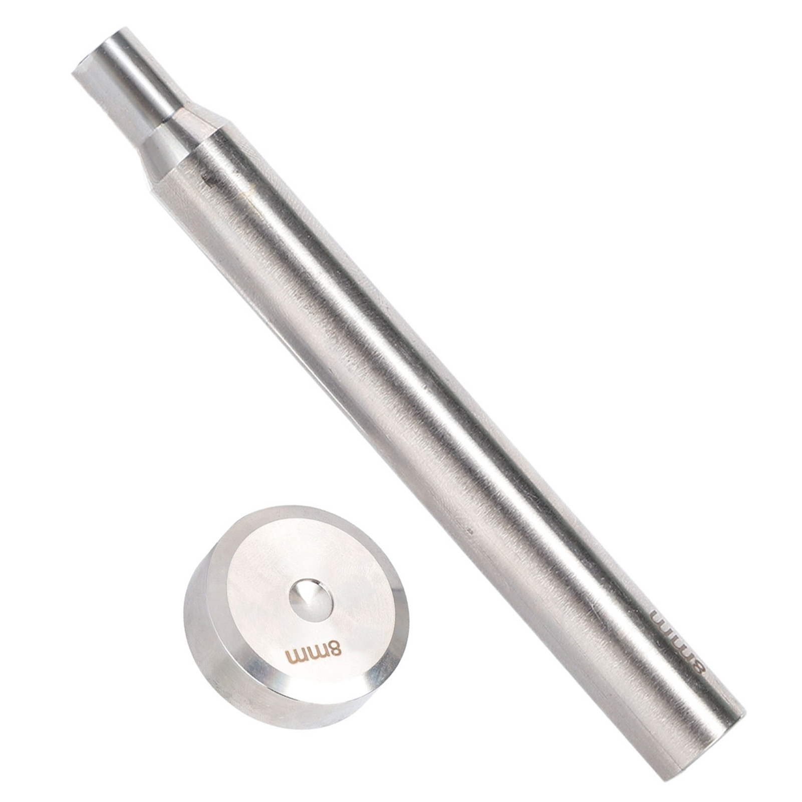 Doppelseitiger 8-mm-nietenstanzer Für Flache Nieten Zur Befestigung Von Knöpfen Bei Lederarbeiten (diy).