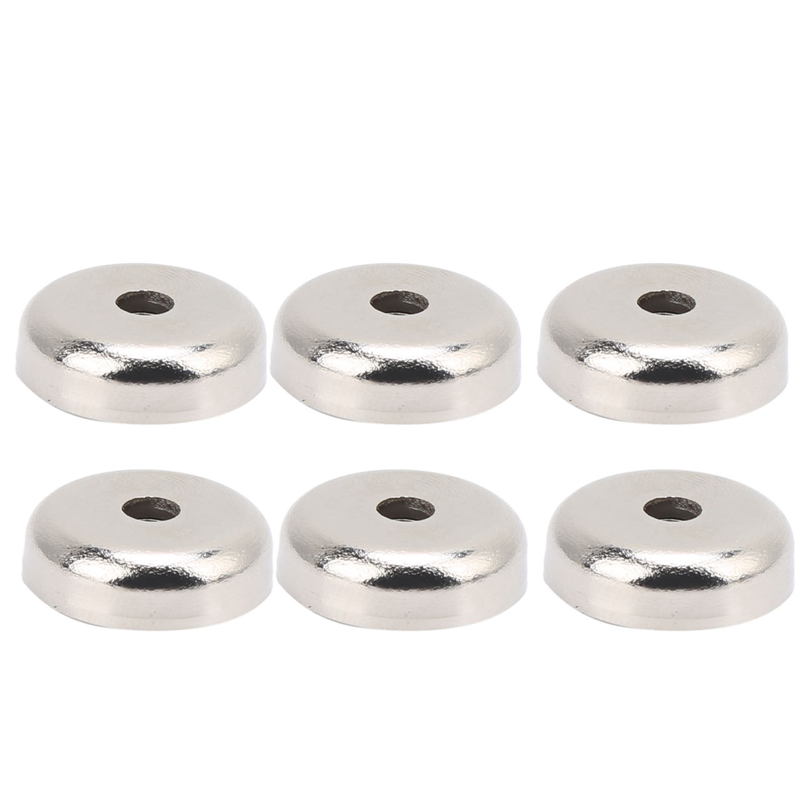 6 Stück Runde Magnete Mit 20 Mm Durchmesser Und Sockel, Bechermagnet, Topfmagnet-zubehör