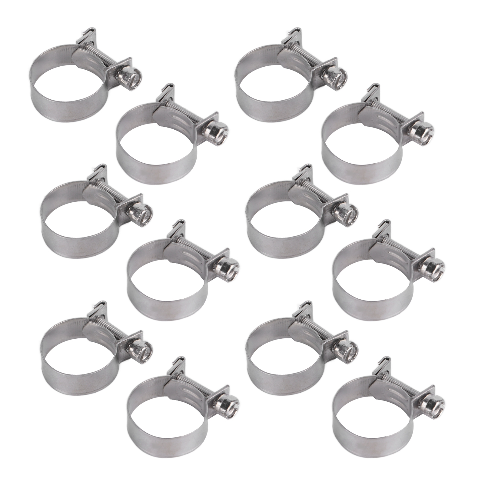 20 Stück Mini-schlauchschellen Aus Edelstahl Mit Schraubgewinde Für Kraftfahrzeuge, Petrochemie Und Pharmazie, 20–22 Mm