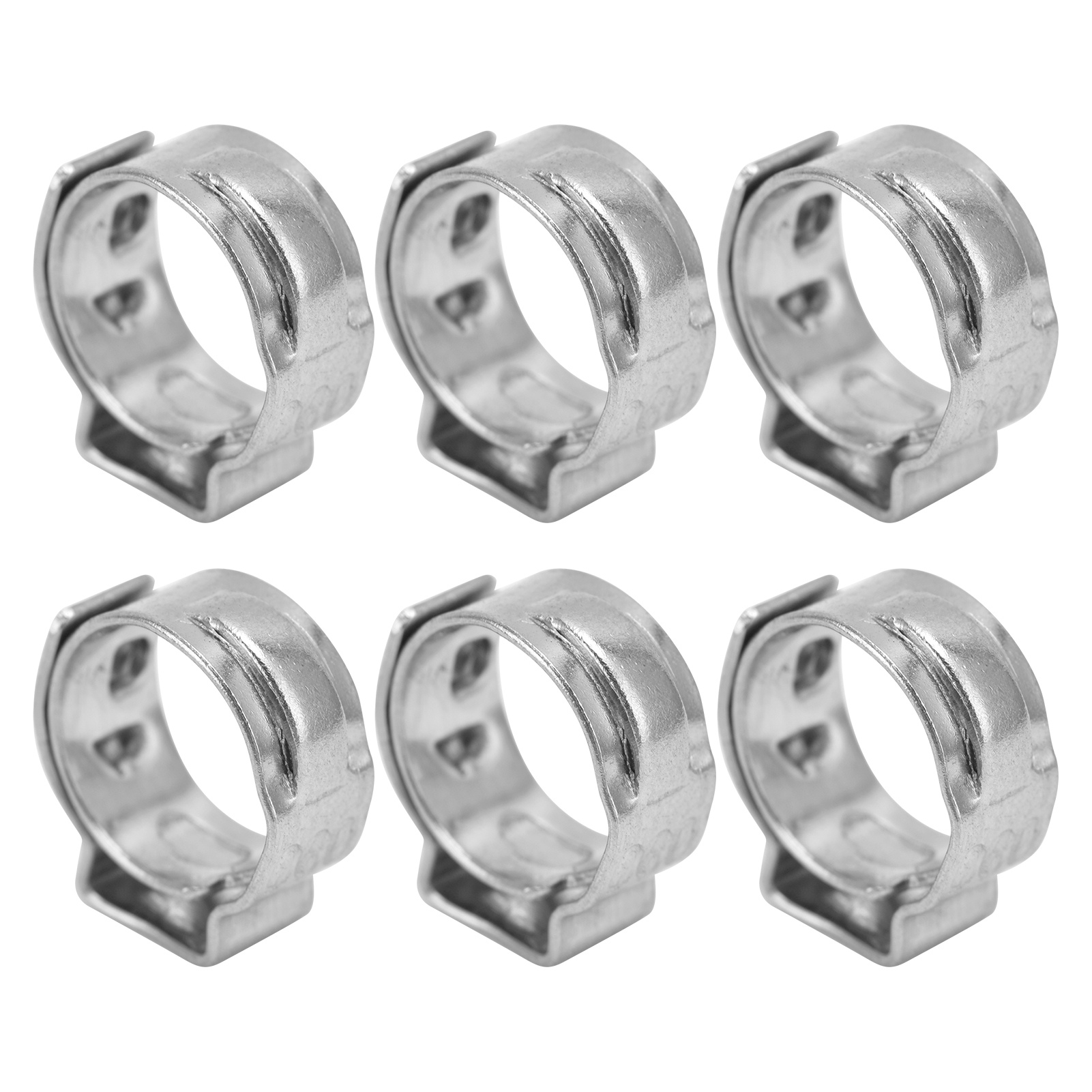 20 Stück Schlauchschellen Verbessern Die Korrosionsbeständigkeit. Verstellbare Doppeldraht-schlauchschellen Für Industrielle Anwendungen (9,4–11,9 Mm).