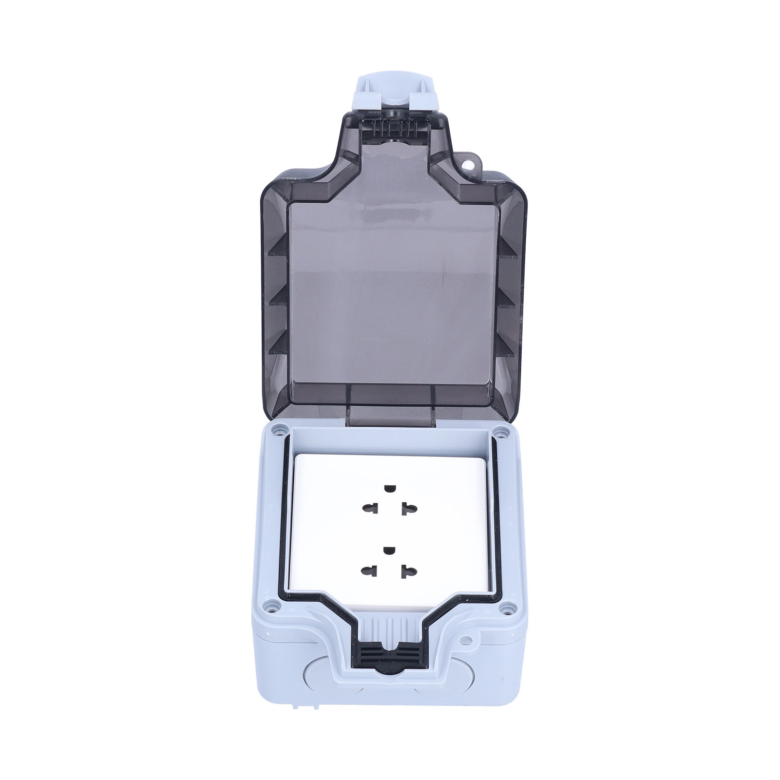 Außensteckdose, 6-loch-anschlussdose, Wasserdicht (ip66), 127 V/250 V, 15 A