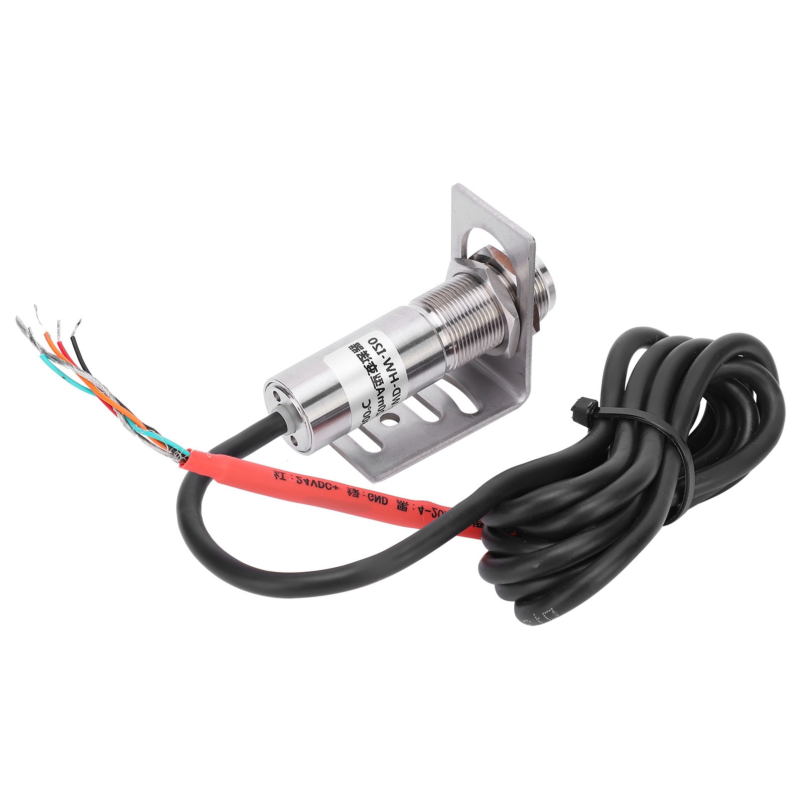 Berührungsloser Infrarot-temperatursensor, Edelstahl, Empfindlicher Transmitter, 420 Ma (kurze Ausführung, 01200℃)