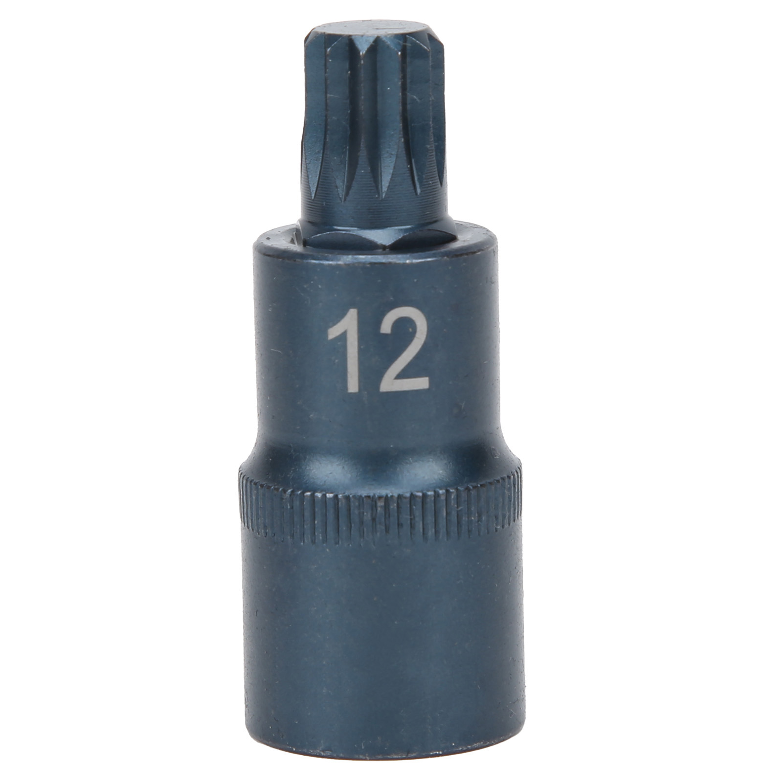 Schraubendreher-steckschlüssel Aus Legiertem Stahl, Brüniert, Schnellspanner, 12-kant, 1/2"-antrieb, Bitadapter M12