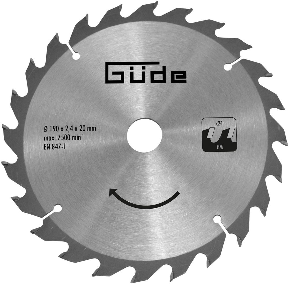 Holzsägeblatt Hm 190x20x24z