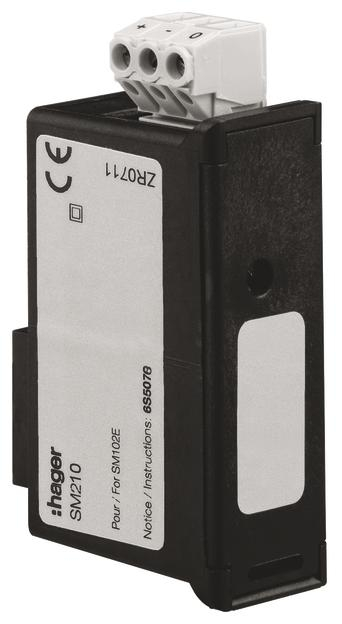 Kommunikationsmodul Hager Sm210 Protokoll Jbus Modbus