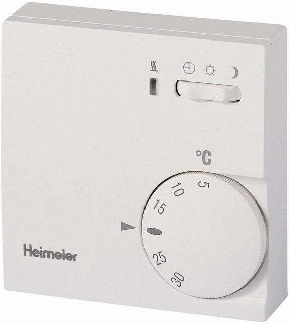 Heimeier Raumthermostat 230 V, Mit Temperaturabsenkung, 1938-00.500