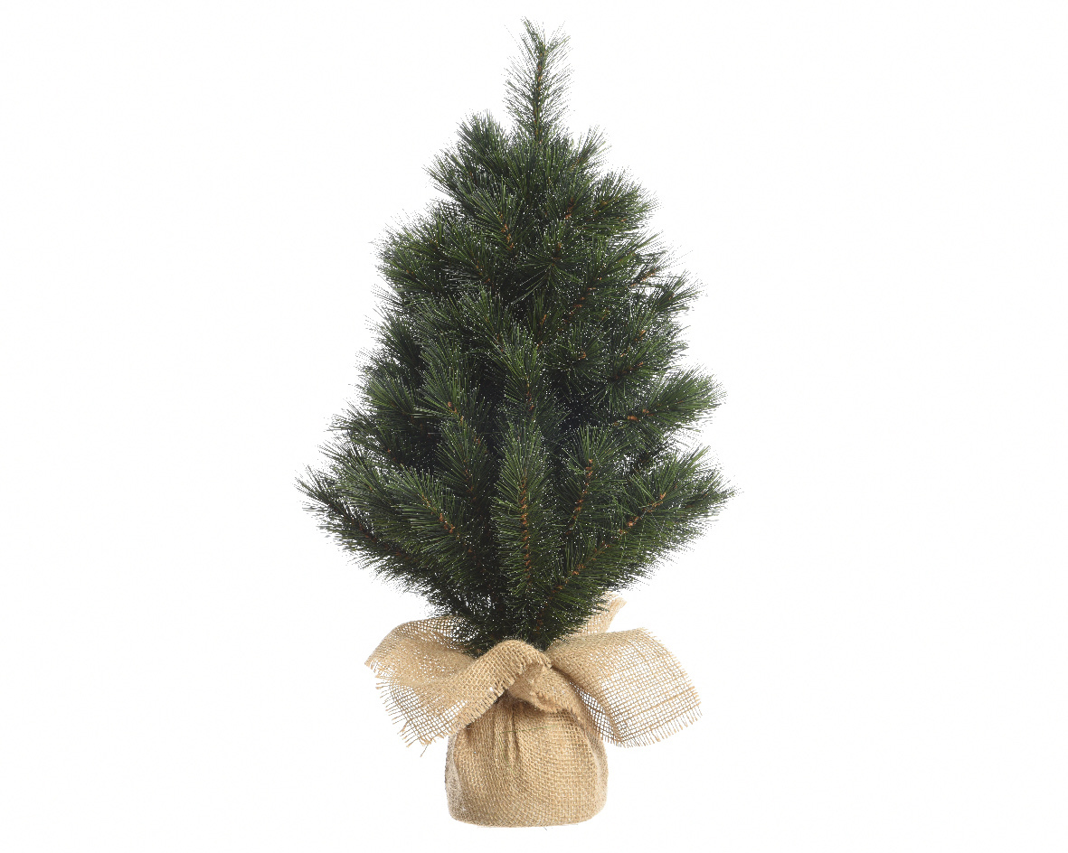 Kleiner Weihnachtsbaum Malmö Grün & Weiß 45 Cm - Kunstpflanzen - Kaemingk