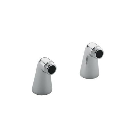 Kludi - Standanschlüsse, 2 Stück, Chrom 7598205-00