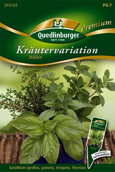 Kräutervariation Italien Pg 7 , 2 Gramm