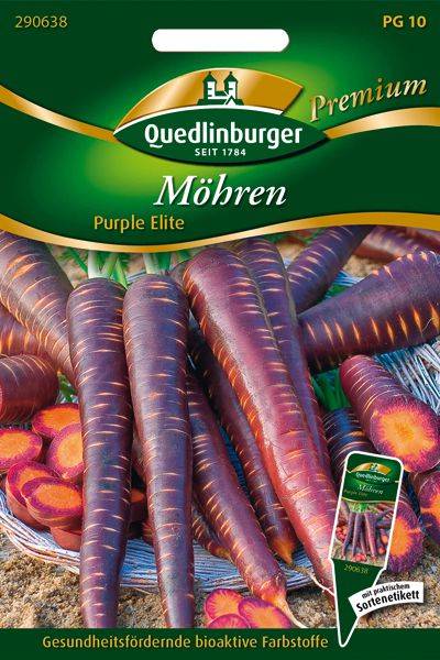 Quedlinburger Möhren Purple Elite - Gemüsesamen