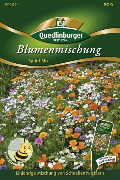 Quedlinburger Blumenmischung Sprint Mix - Blumensamen