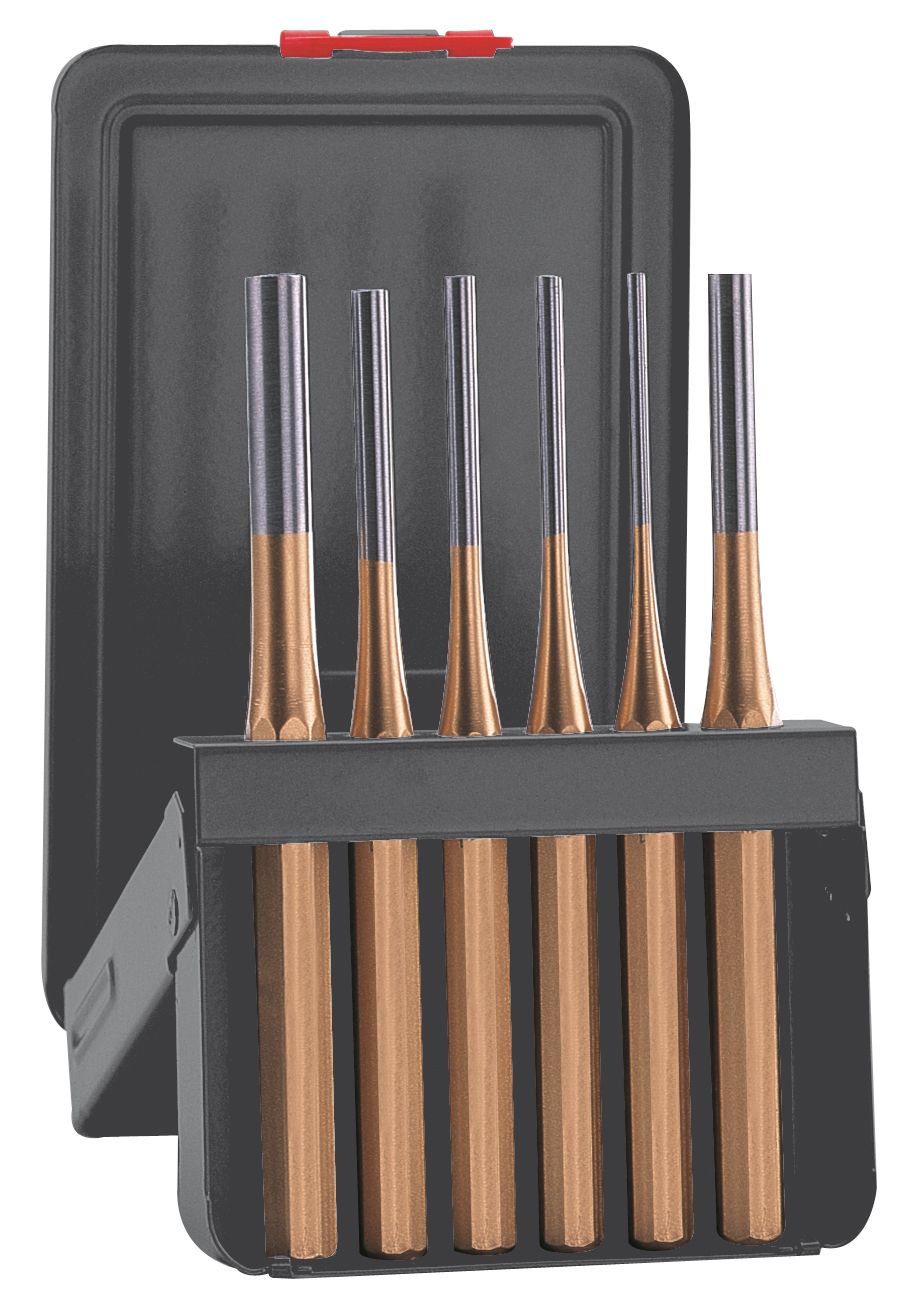 Satz Mit 6 Geldautomatenauswerfern Aus Spezialstahl, 150 Mm, Mit Klappbarem Metallgehäuse