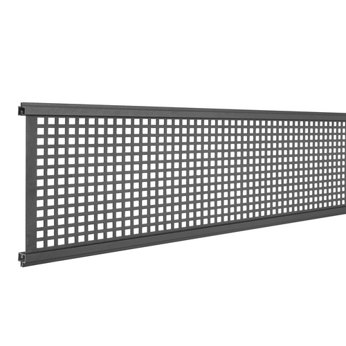 Mr. GARDENER Design Inlay »Donatus«, BxHxT: 179 x 20,1 x 2 cm, für WPC-Steckzaunsystem Donatus - schwarz