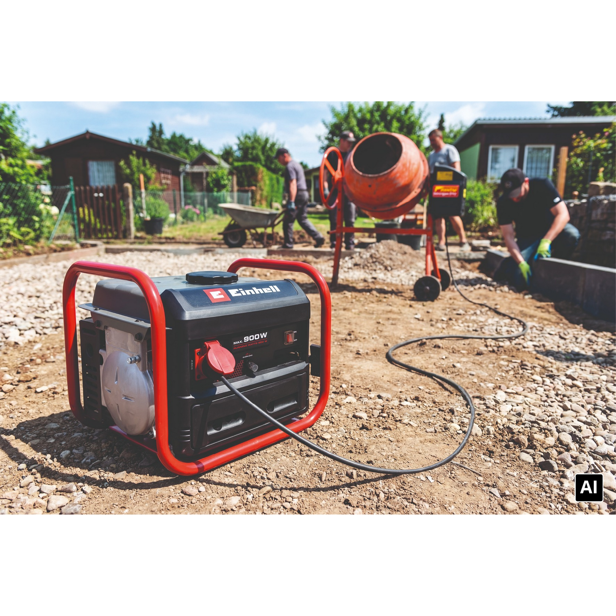 Einhell Benzin-Stromerzeuger 'TC-PG 900' 900 W Bild 3
