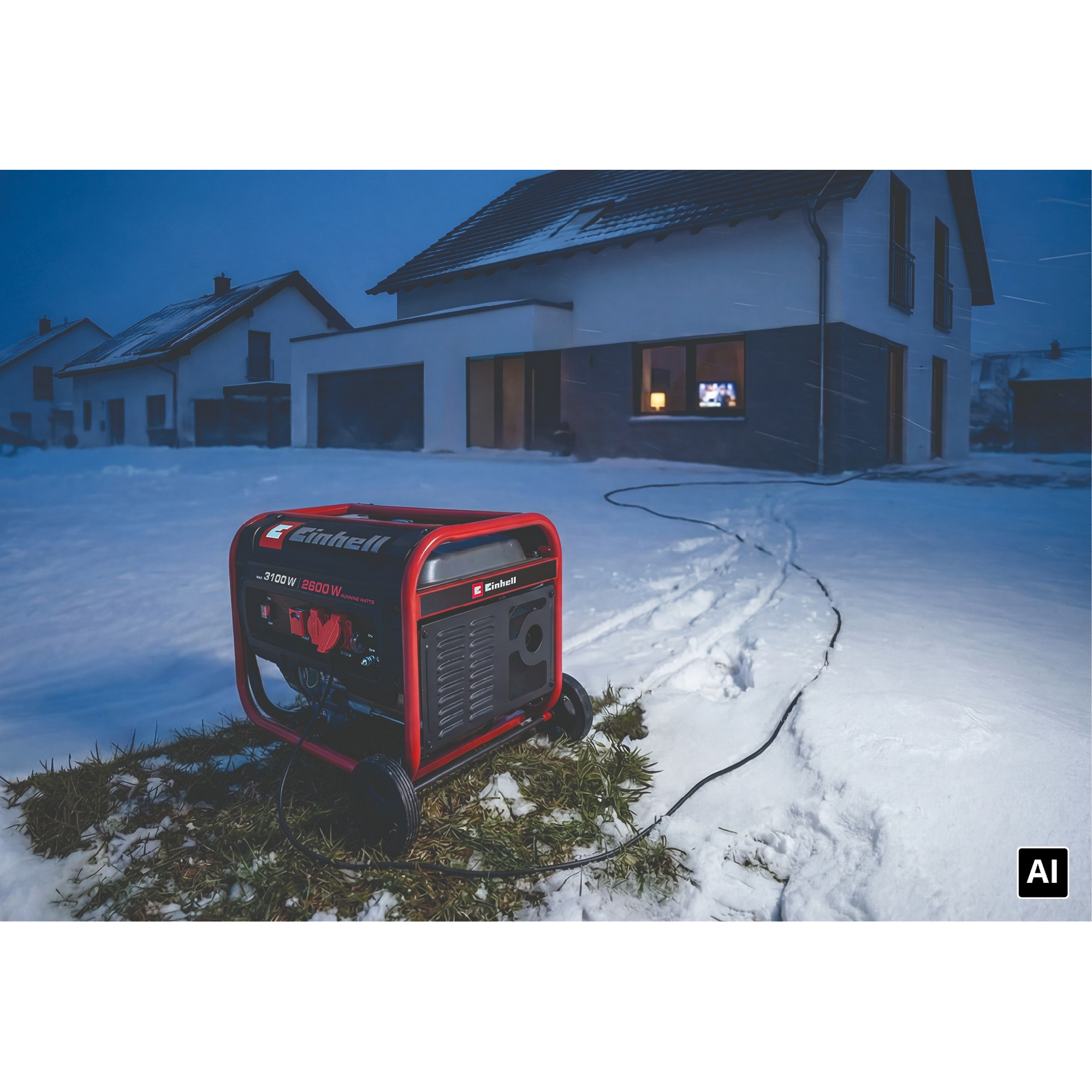 Einhell Benzin-Stromerzeuger 'TC-PG 3100' 4100 W Bild 3