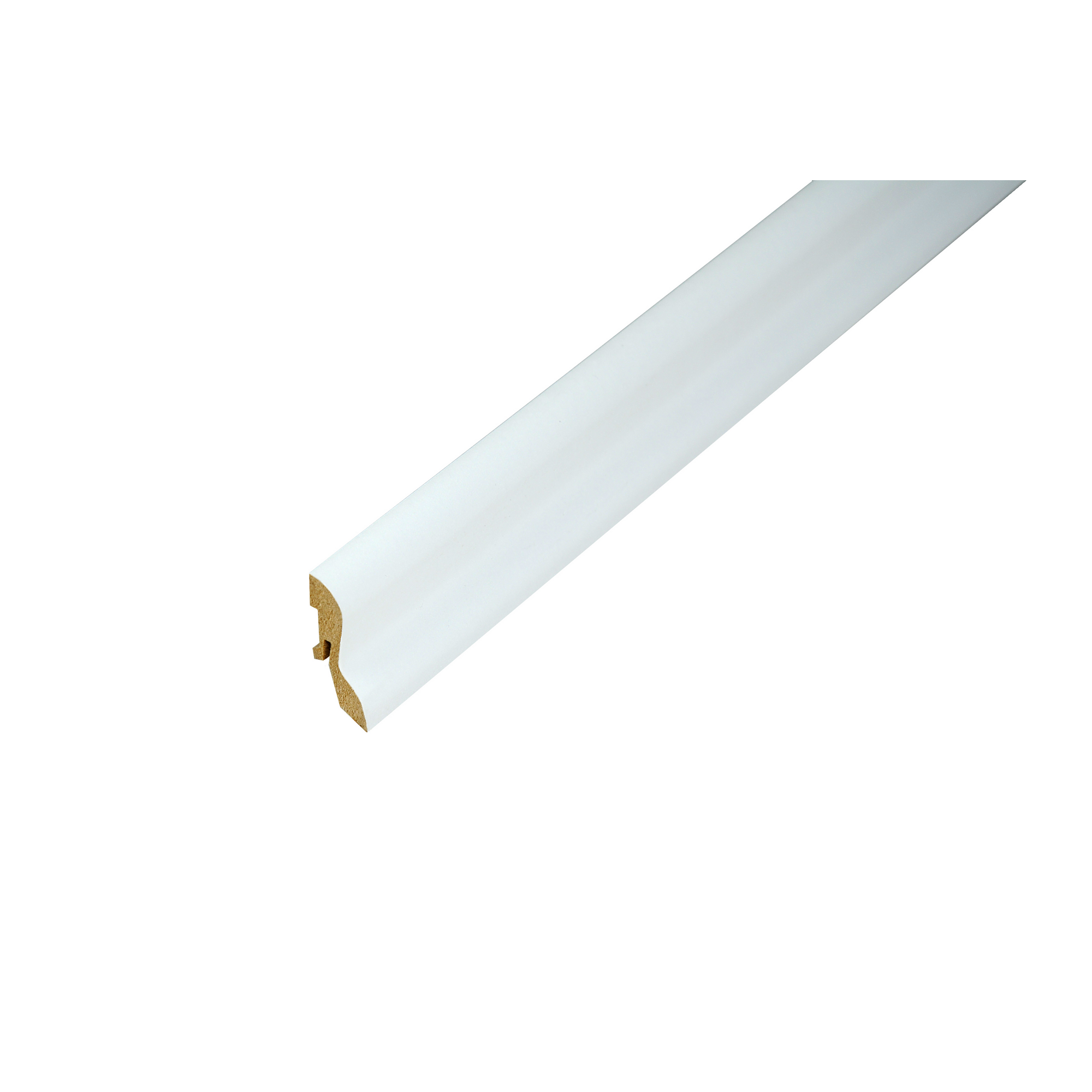 Sockelleiste weiß 2500 x 40 x 20 mm