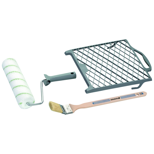 toom Maler-Set mit Farbwalze und Pinsel 4-teilig