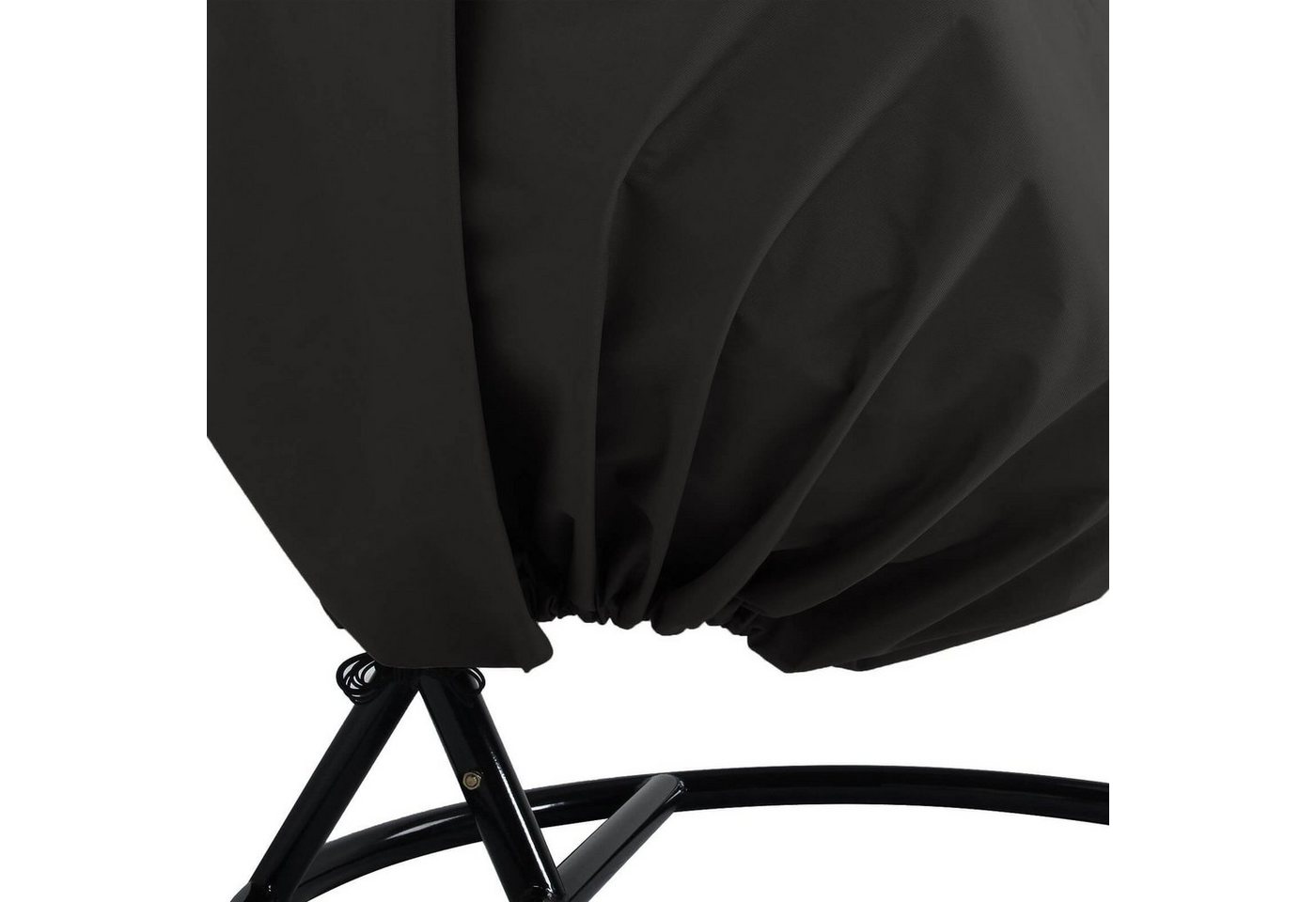 HOME DELUXE Regenabdeckung für Hängesessel CAPE CIELO - Schwarz Bild 4
