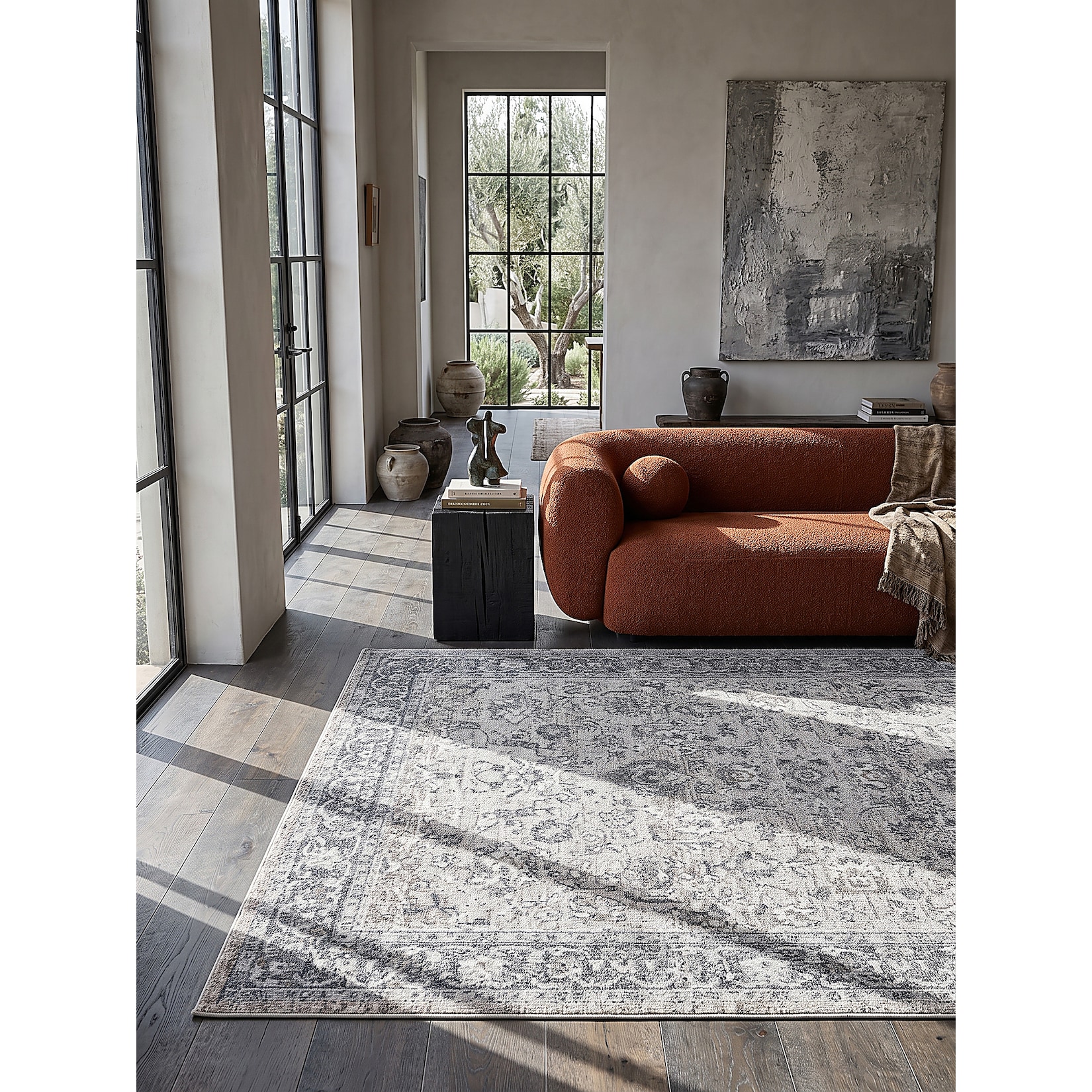 Outdoor-Teppich Niederflor Beige 160x230 cm - LIMMAT Kadima Design