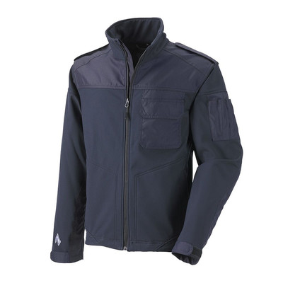 Feuerwehr-Softshelljacke 2.0, blau, Größe XL