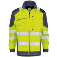 Orlando Warnschutz Arbeitsjacke, neongelb/dunkelblau, Größe XS Bild 2