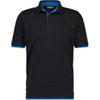 Orbital Poloshirt, schwarz/azurblau, Größe 3XL Bild 2