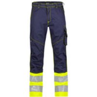 Phoenix Warnschutzhose, dunkelblau/neongelb, Schrittlänge Standard, Größe 56 Bild 2