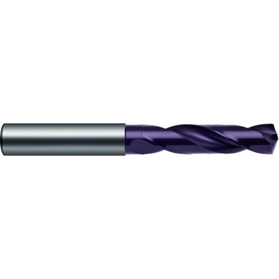 Ratiobohrer 2475 DIN 6537K RT 100 F VHM nanoFIRE rechts 140° 9mm
