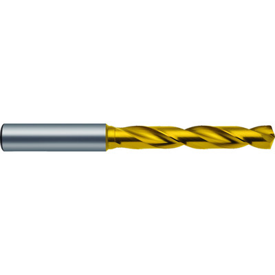 Ratiobohrer 2717 DIN 6537L RT 100 U VHM TiN rechts 140° 12mm