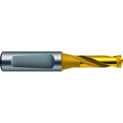 Ratiobohrer 1171 DIN 6538K RT 80 U HM bestückt TiN IK RH 140° 17,3mm