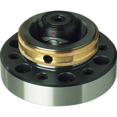 HSK Spindel-Flansche / HSK-C 80 / Modul-Ø 117 / Werksnorm / brüniert 4363 60.117