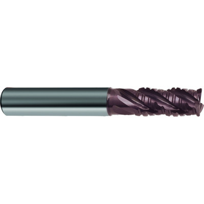 Ratiofräser 3696 DIN6527L NF VHM TiAlN-nanoA RH 8mm