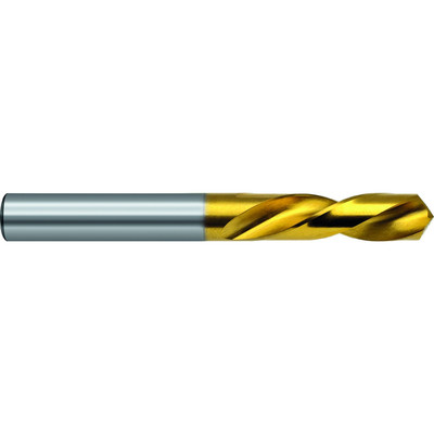 Spiralbohrer 672 DIN 1897 N HSS TiN LH 3,8mm