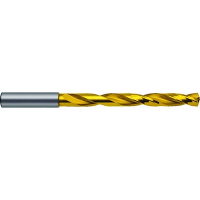 Ratiobohrer 2711 WN RT 100 U VHM TiN IK rechts 140° 9,3mm