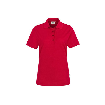 Damen Poloshirt Mikralinar® 216, rot, Größe 4XL