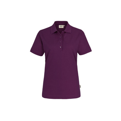 Damen Poloshirt Mikralinar® 216, aubergine, Größe 4XL