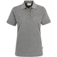 Damen Poloshirt Mikralinar® 216, grau meliert, Größe 3XL Bild 2