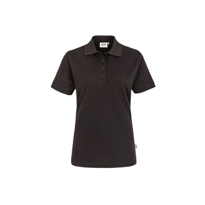 Damen Poloshirt Mikralinar® 216, schokolade, Größe 3XL