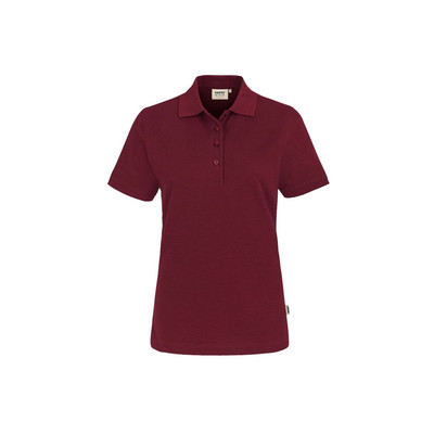 Damen Poloshirt Mikralinar® 216, weinrot, Größe 3XL