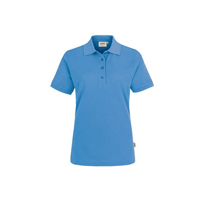 Damen Poloshirt Mikralinar® 216, malibublau, Größe 3XL