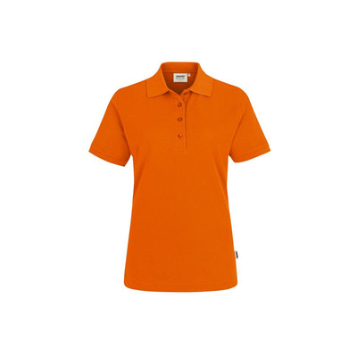 Damen Poloshirt Mikralinar® 216, orange, Größe 3XL