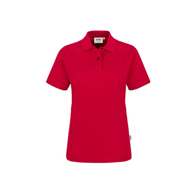 Damen Poloshirt Top 224, rot, Größe 6XL