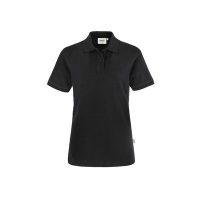 Damen Poloshirt Top 224, schwarz, Größe 6XL