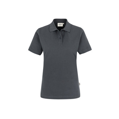 Damen Poloshirt Top 224, anthrazit, Größe 5XL