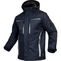 Winter-Softshelljacke-Flex-Line Marine/Schwarz-Weiß, Größe M Bild 2