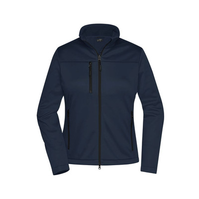 Damen Softshell Jacke Recycled Polyester JN1171, navy-blau, Größe XL