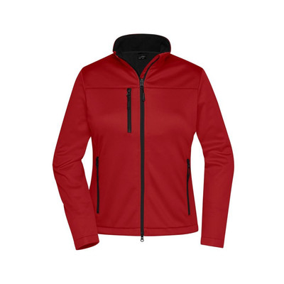 Damen Softshell Jacke Recycled Polyester JN1171, rot, Größe XXL